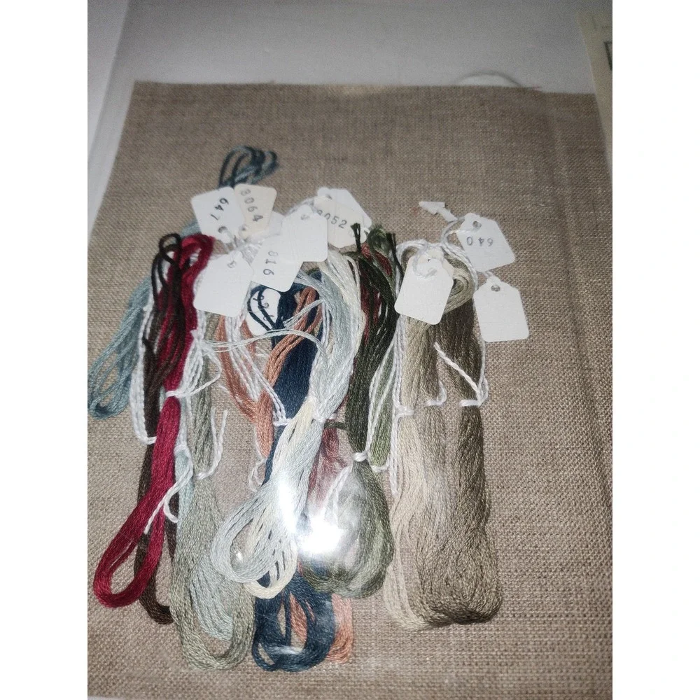 Complete Colonial Candlescrren Collection Sampler 1 kit linen‎ historical